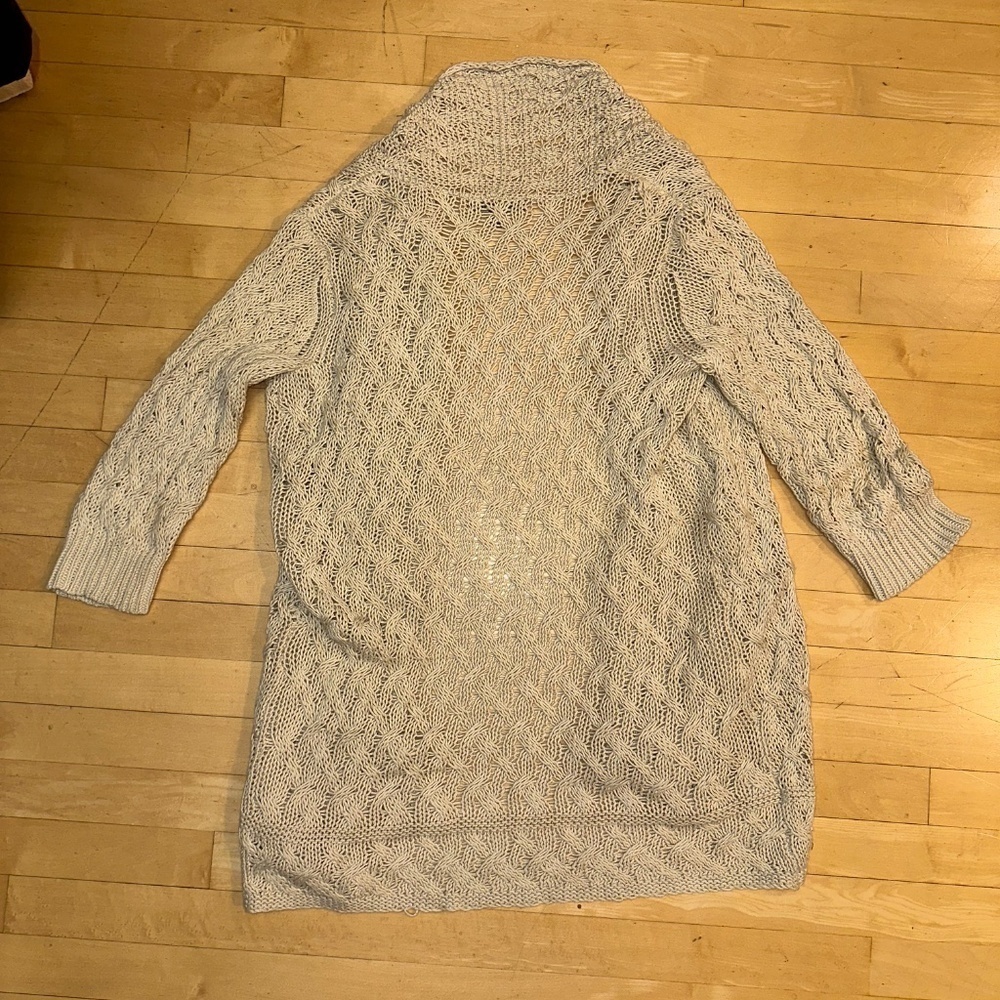 Tommy Bahama Linen/coton blend cardigan, Med. G990 - Picture 3 of 4